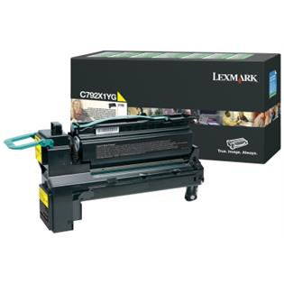 775855 Lexmark  Toner LEXMARK C792X1YG 20K gul 